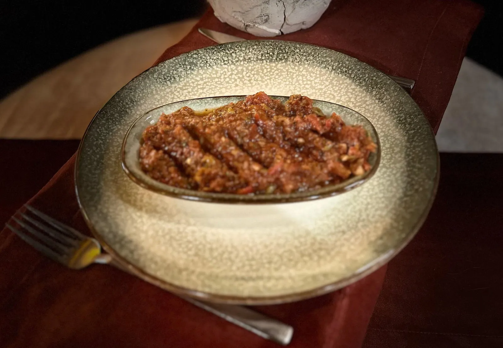 würzige Paste
