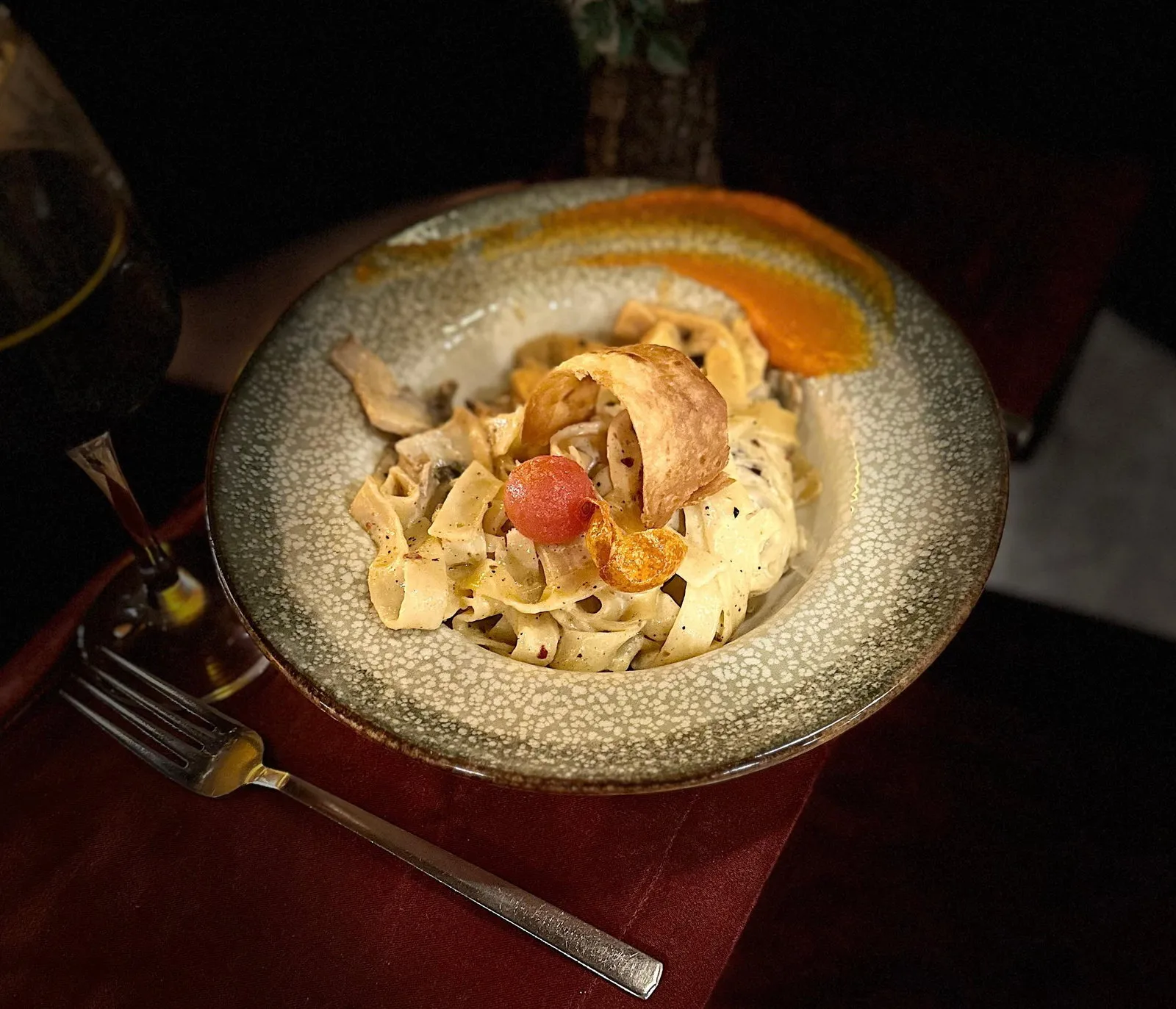 SEAFOOD FETTUCINE